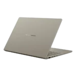 Laptop Asus Zenbook A14 màu be với màn hình OLED sắc nét và thiết kế mỏng nhẹ