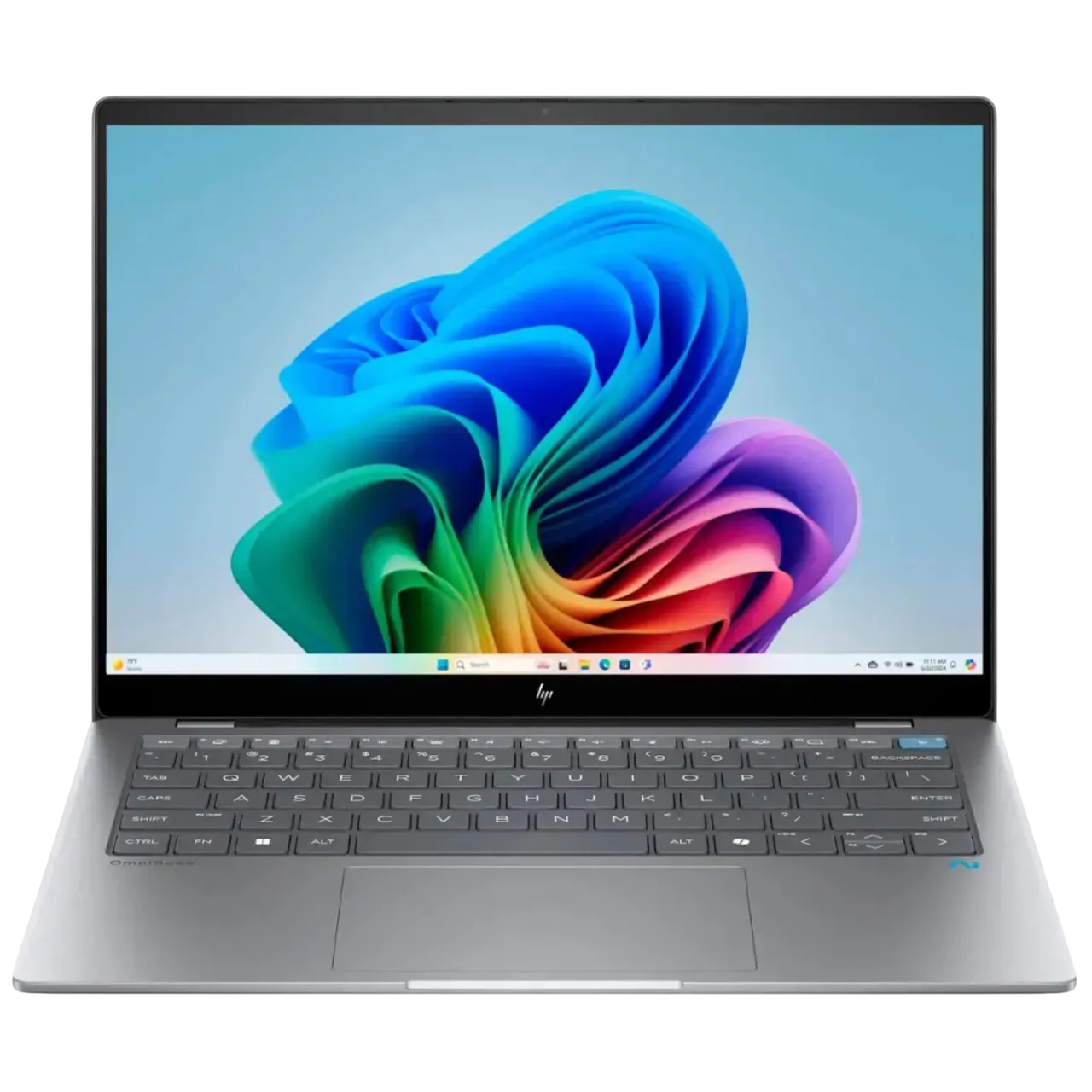 Laptop HP OmniBook X với thiết kế hiện đại và mỏng nhẹ