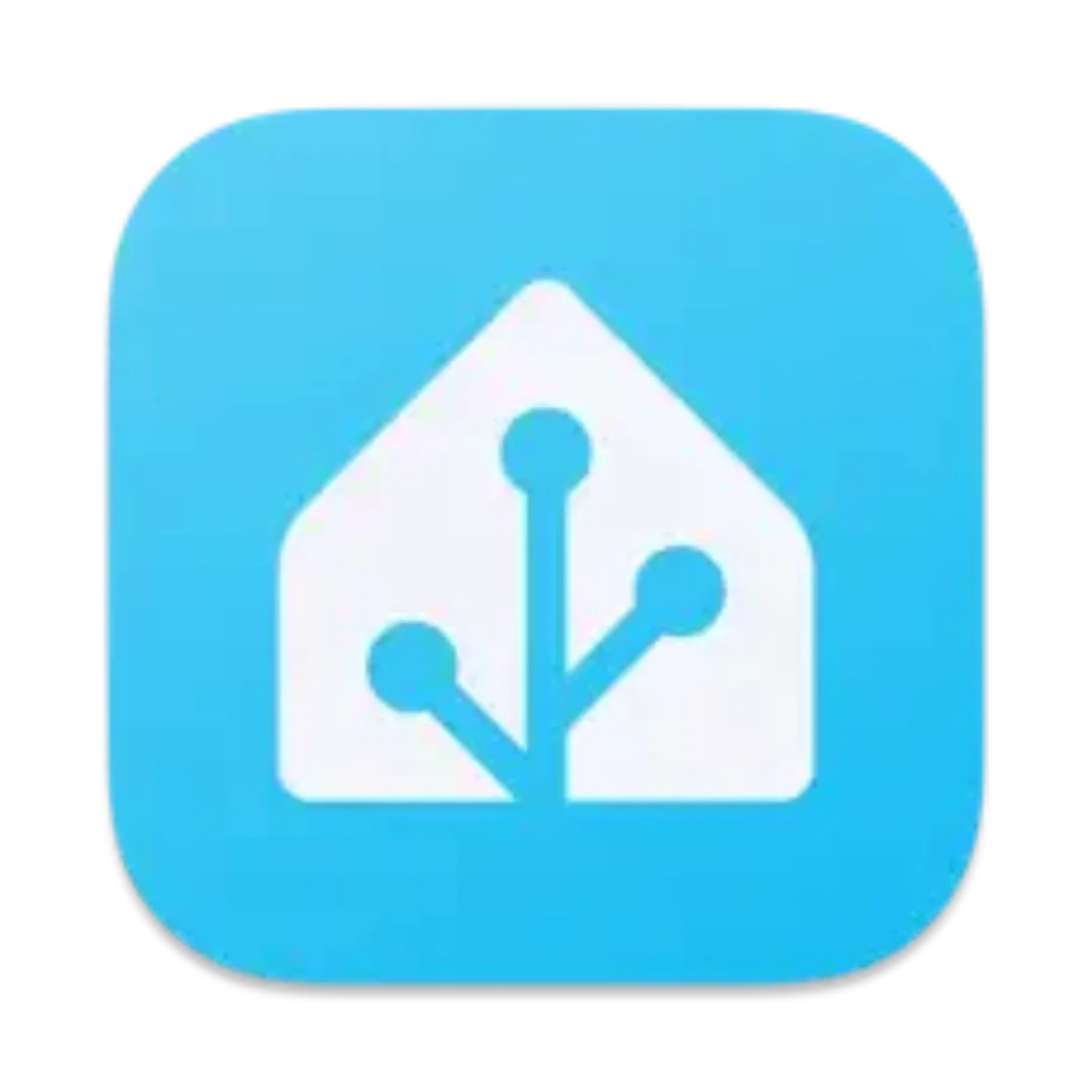 Logo Home Assistant biểu tượng nền tảng nhà thông minh mã nguồn mở