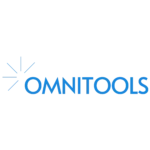 Logo ứng dụng Omni Tools với biểu tượng đa giác màu xanh lá và tên "Omni Tools", minh họa cho công cụ đa năng mã nguồn mở.