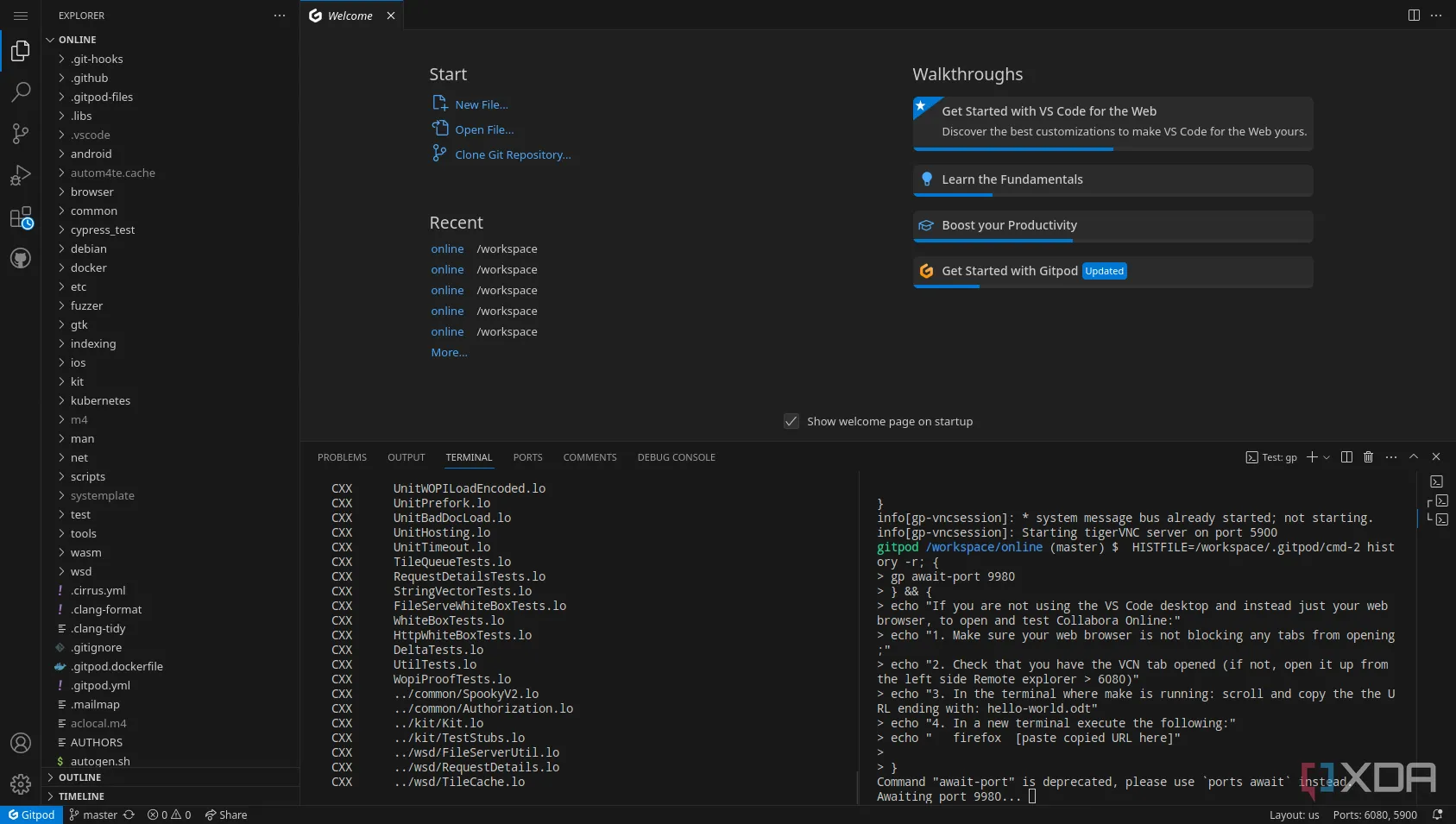 Mã nguồn backend của Collabora Online, biểu trưng cho tính chất mã nguồn mở và minh bạch của nền tảng.