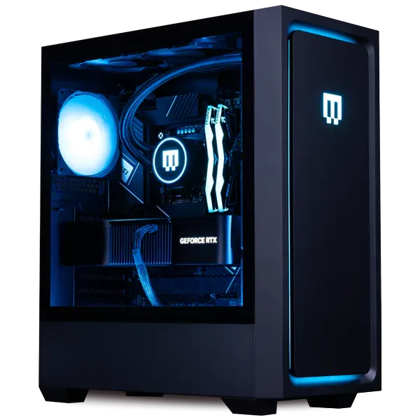 Maingear MG-1, một mẫu PC lắp sẵn với thiết kế tinh tế và khả năng tùy biến thẩm mỹ cao.
