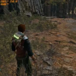 Màn hình giám sát hiệu suất chơi game Jedi Survivor với MSI Afterburner hiển thị GPU usage thấp