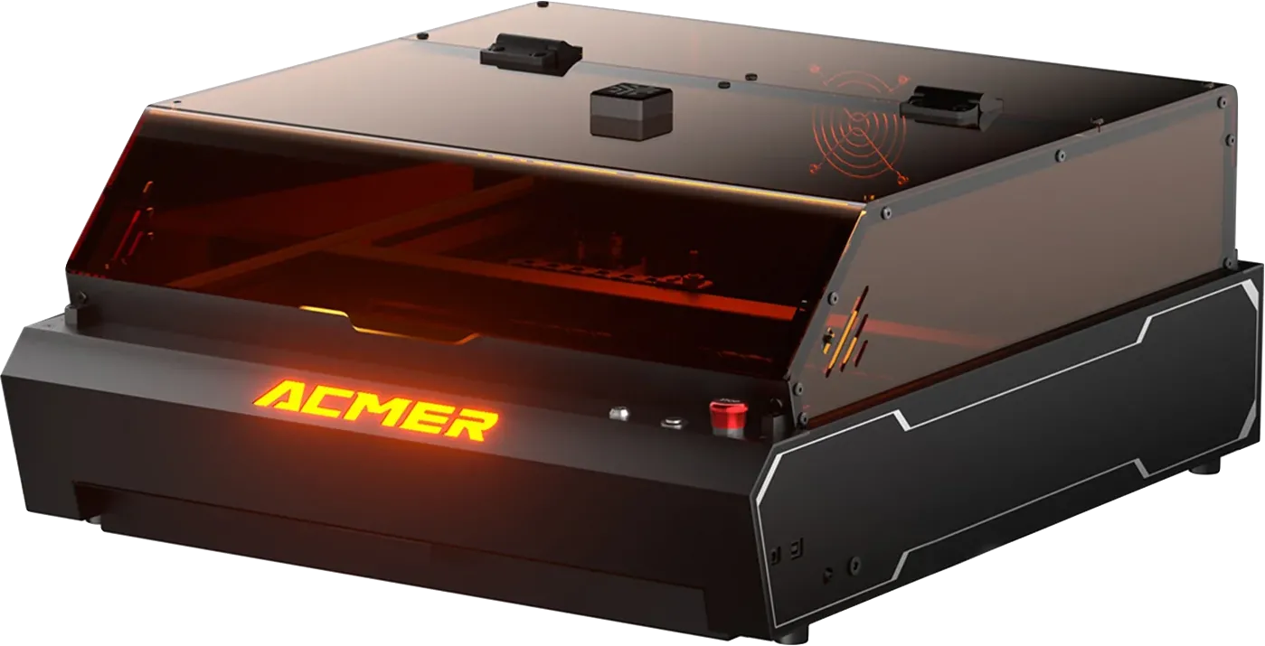 Máy khắc laser Acmer P3 2-in-1 đa năng, tối ưu cho nhiều loại vật liệu giá rẻ.