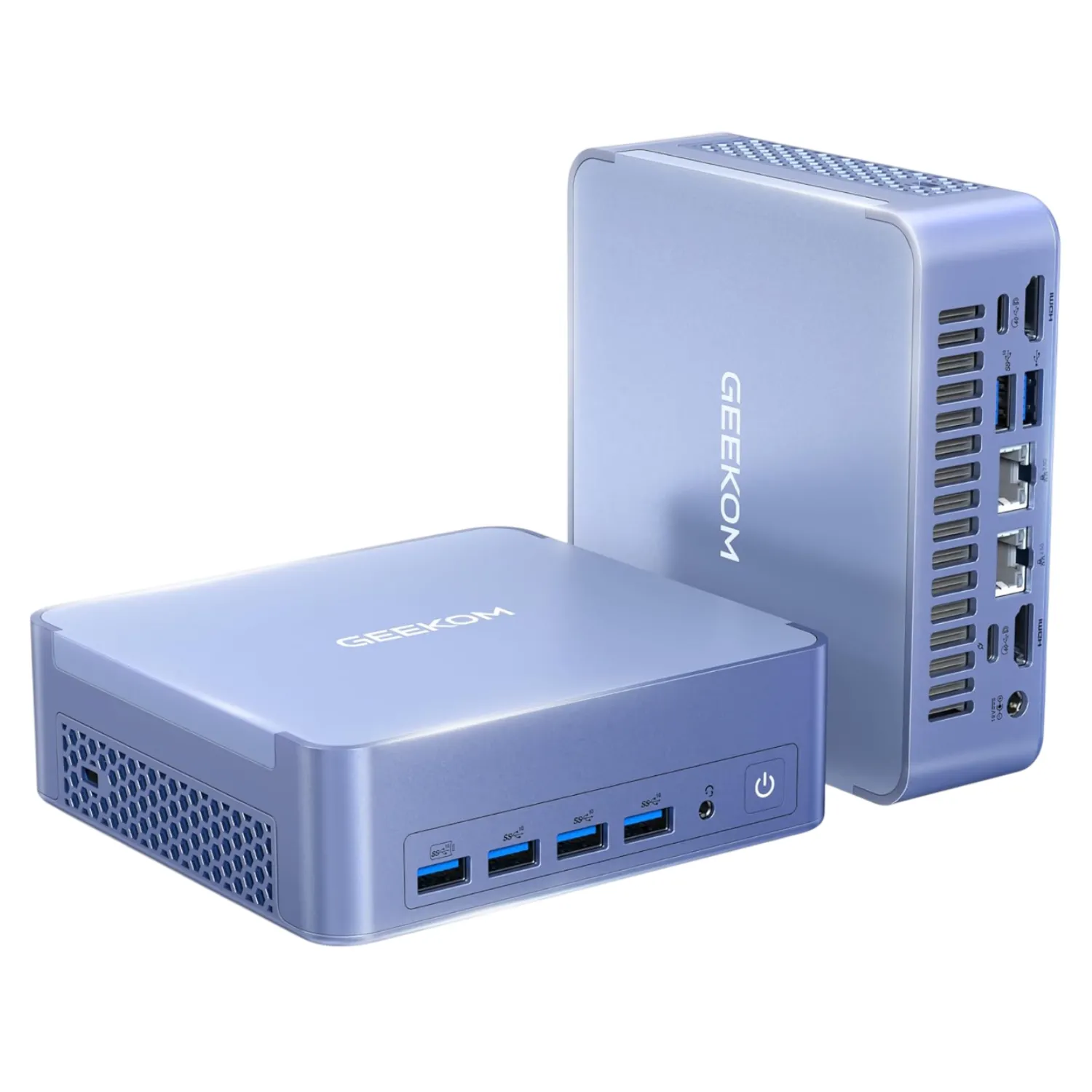 Mini PC GEEKOM AX8 Max với thiết kế nhỏ gọn, mạnh mẽ