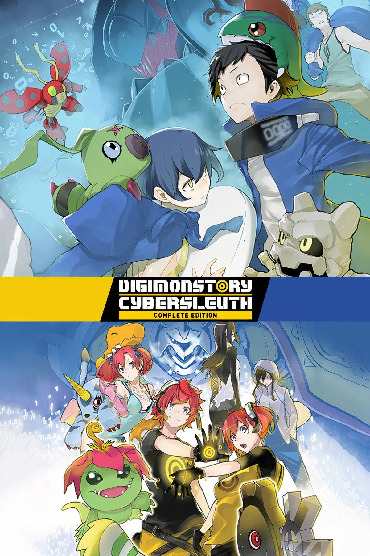 Một cảnh gameplay từ Digimon Story: Cyber Sleuth, hiển thị các Digimon đang chiến đấu