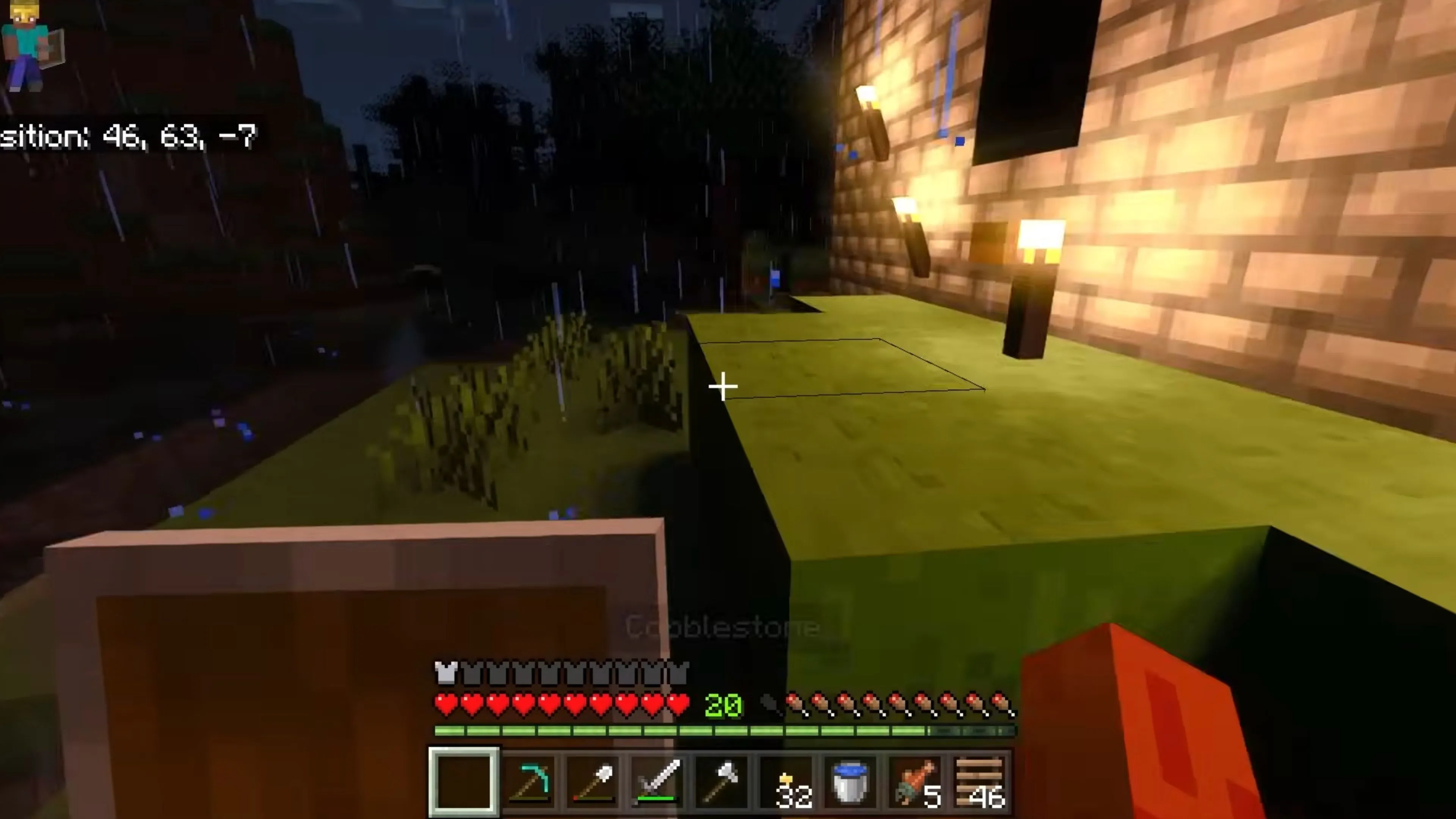 Một kiến trúc phức tạp được xây dựng từ các khối vuông trong Minecraft, minh chứng cho khả năng sáng tạo không giới hạn của người chơi.