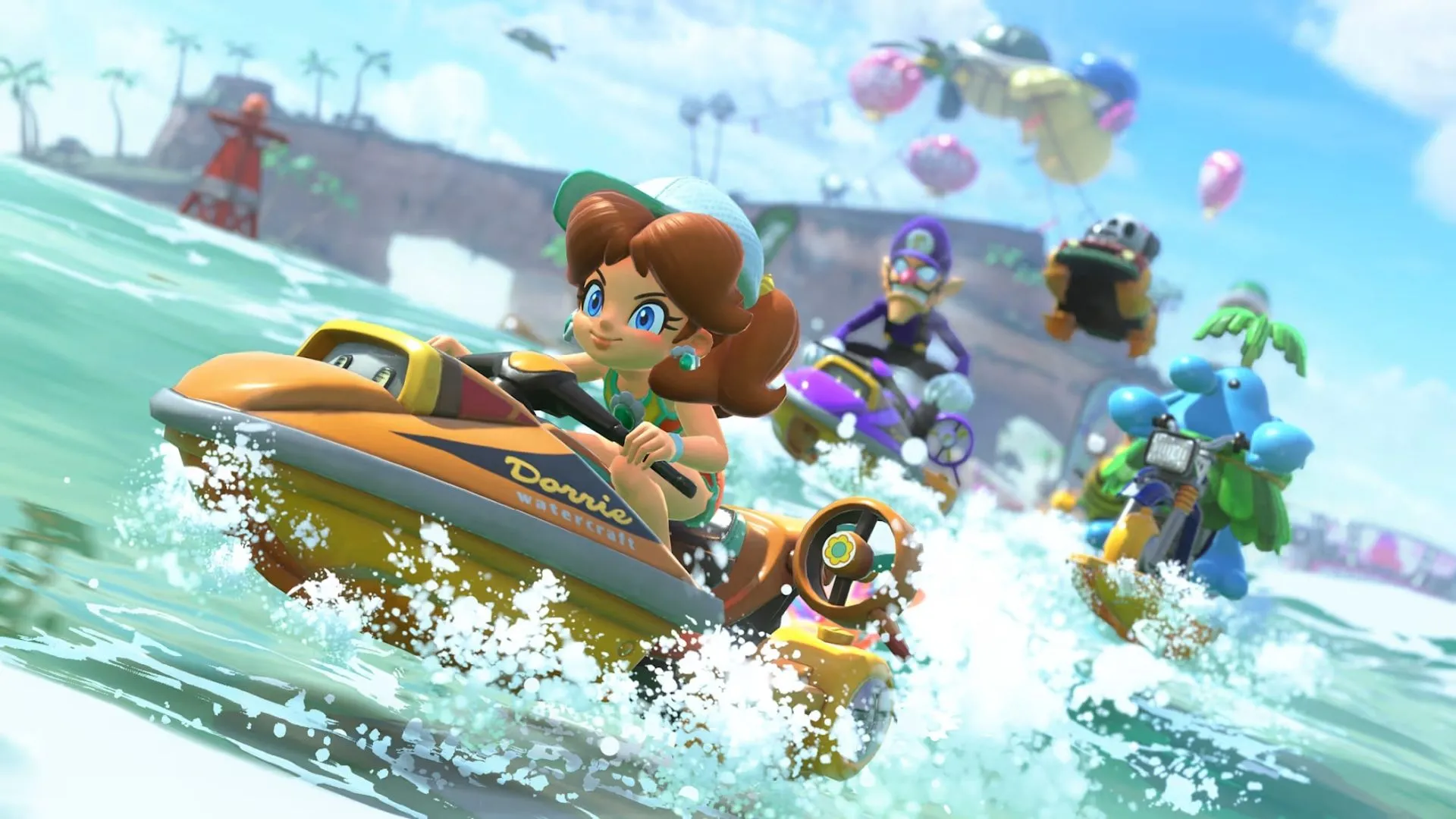 Một nhân vật mới được giới thiệu trong Mario Kart World, có thể là Cow hoặc Dolphin