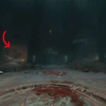 Mũi tên chỉ hang động có nến sáng ở khu vực đầu tiên Chương 19 Doom: The Dark Ages