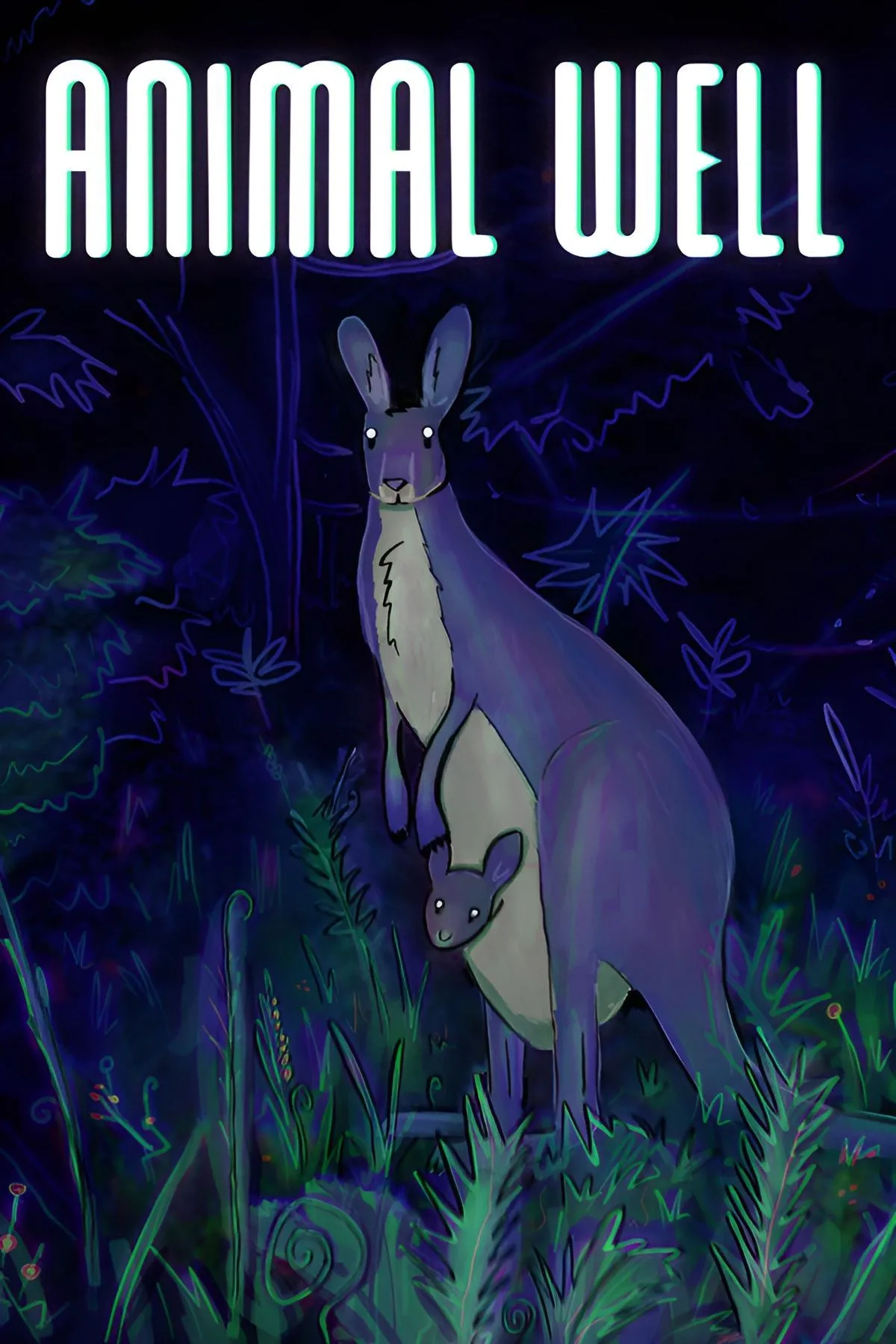 Nhân vật chính đang khám phá thế giới Metroidvania đầy mê hoặc trong tựa game indie Animal Well.