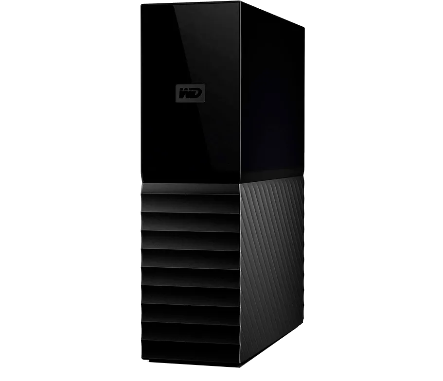 Ổ cứng di động Western Digital My Book 18TB thiết kế để bàn màu đen