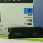 Ổ cứng SSD Crucial T705 Gen5 NVMe và vỏ hộp