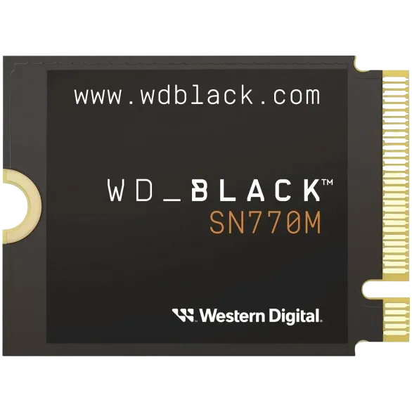 Ổ cứng SSD M.2 2230 Western Digital Black SN770M dung lượng cao dành cho thiết bị cầm tay
