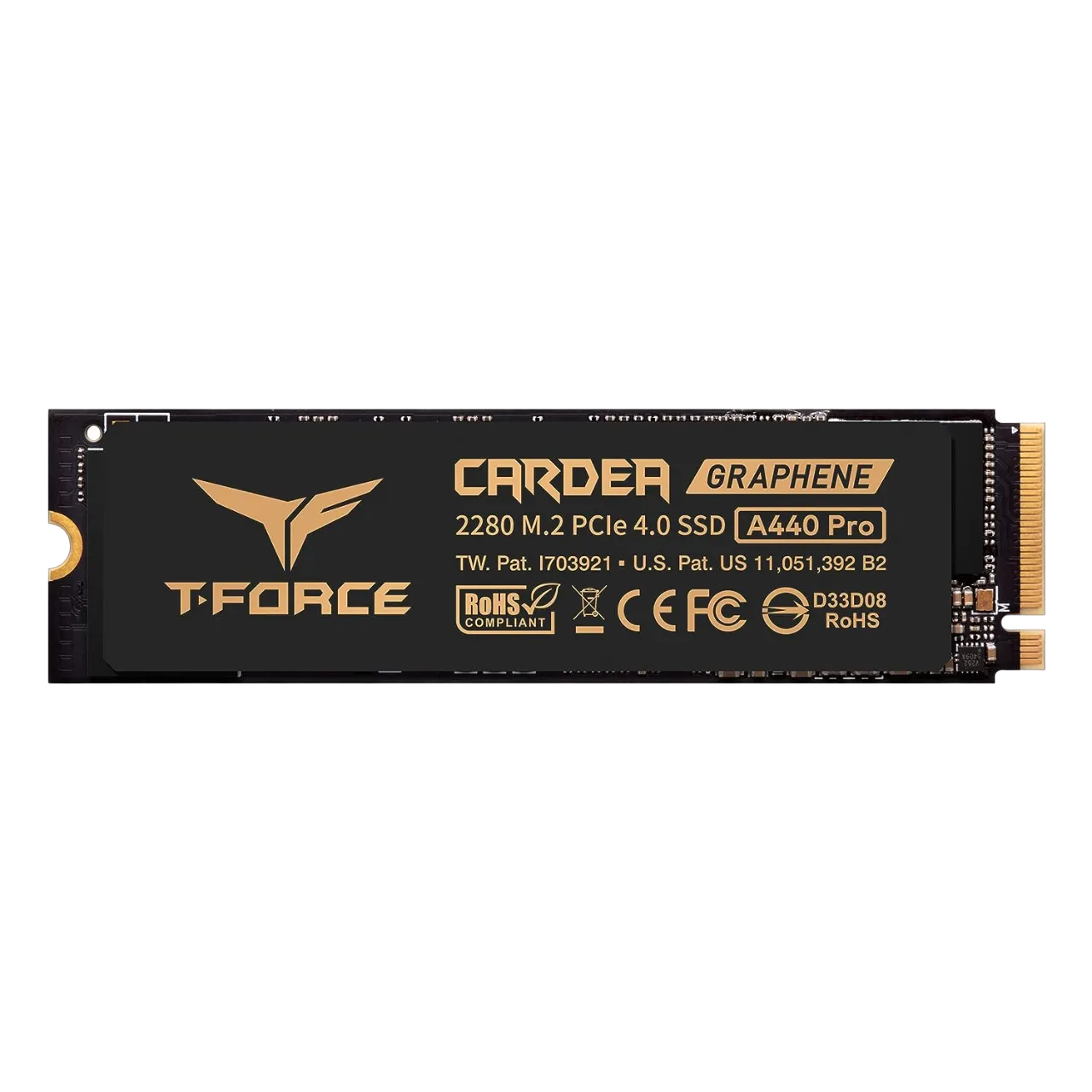 Ổ cứng SSD M.2 Team Group T-FORCE CARDEA A440 2TB có heatsink