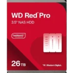 Ổ cứng Western Digital WD Red Pro 26TB cho NAS