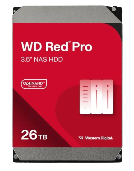 Ổ cứng Western Digital WD Red Pro 26TB cho NAS