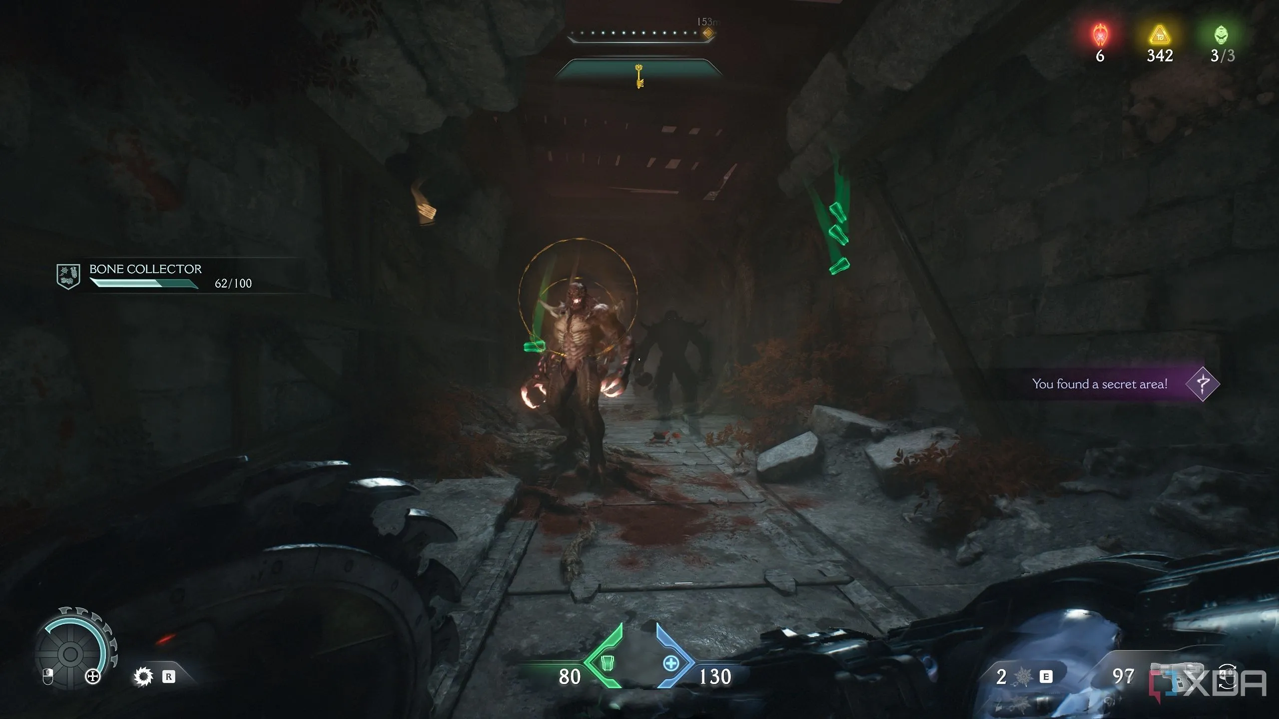 Quái vật Imp Stalkers trong Khu vực bí mật 8, cản đường Slayer đến rương vàng.
