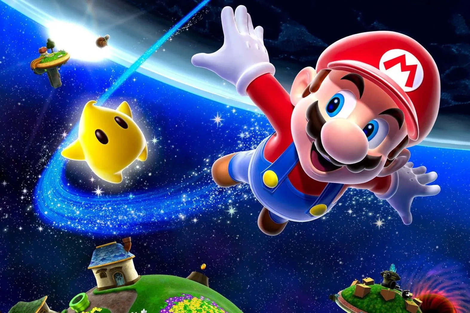 Super Mario Galaxy, một kiệt tác phiêu lưu 3D của Nintendo Wii, với phong cách độc đáo