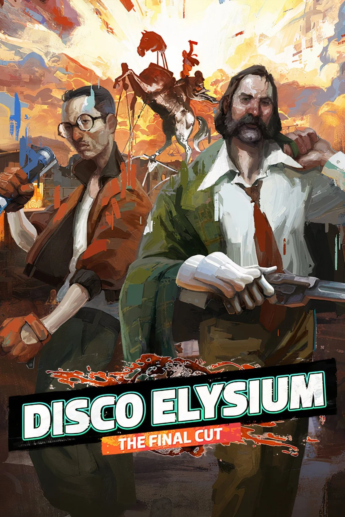 Thám tử Harry Du Bois đang suy nghĩ trong Disco Elysium