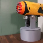 Tháp pháo Nerf SwarmTurret điều khiển từ xa, tích hợp Raspberry Pi và camera