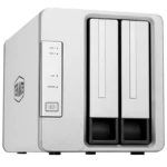 Thiết bị lưu trữ mạng NAS TerraMaster F2-423 nhìn từ mặt trước