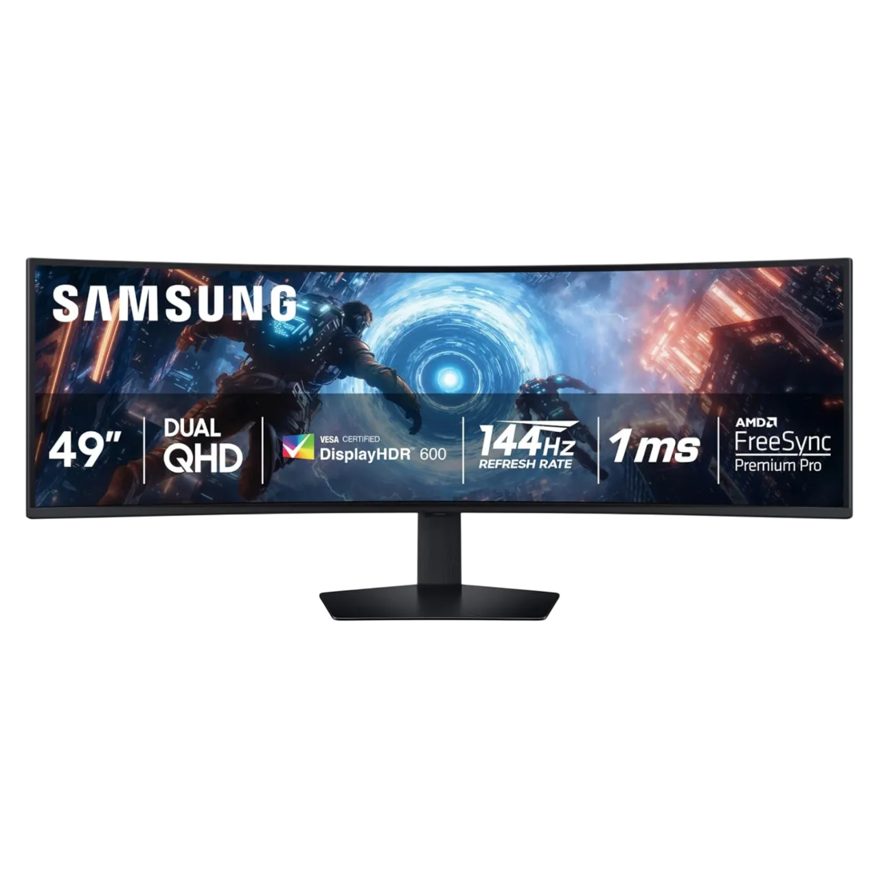 Thiết kế màn hình chơi game Samsung Odyssey G91F 49 inch siêu rộng