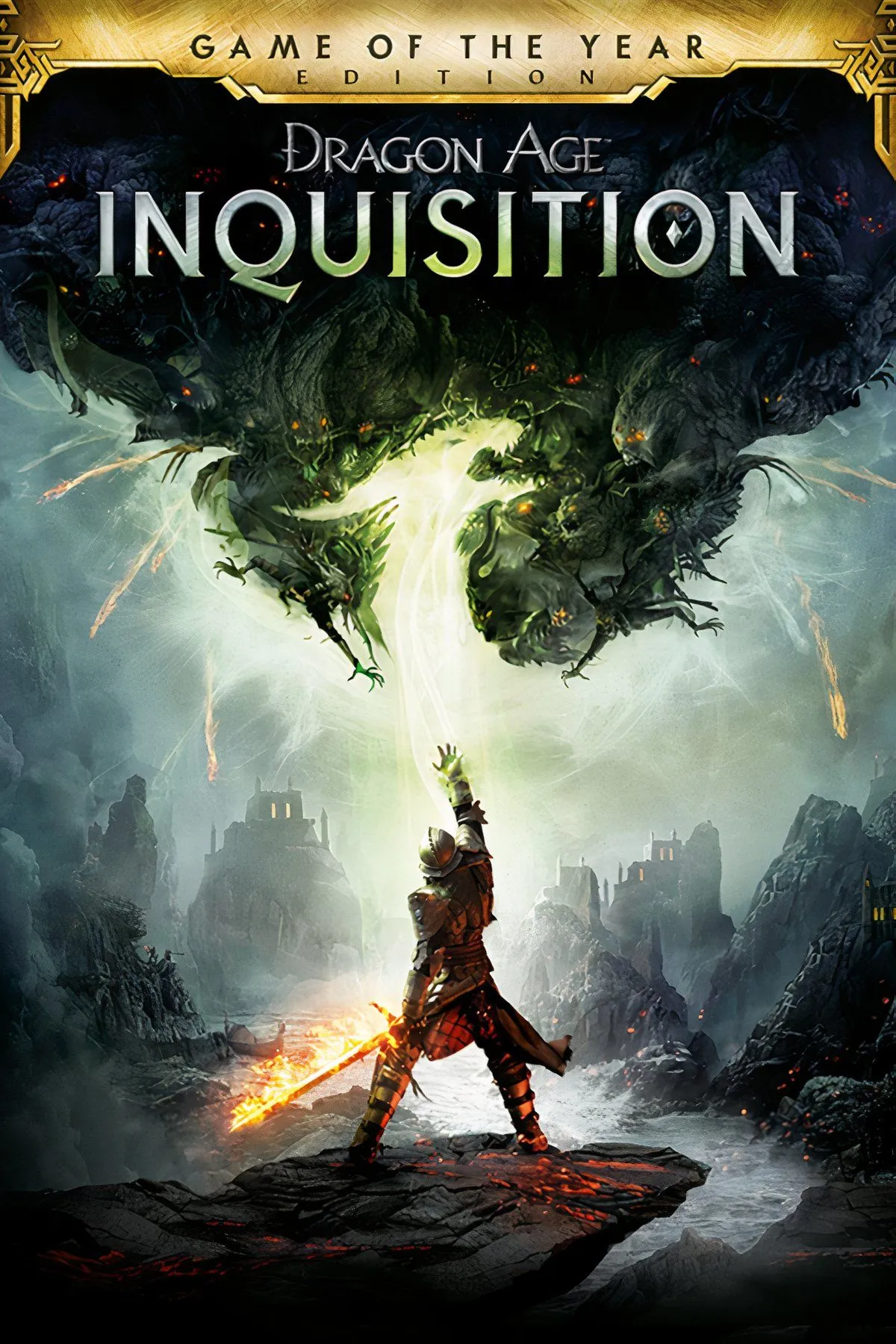 Tổng hợp các cảnh quay từ Dragon Age: Inquisition, thể hiện thế giới nhập vai giả tưởng rộng lớn và đẹp mắt.