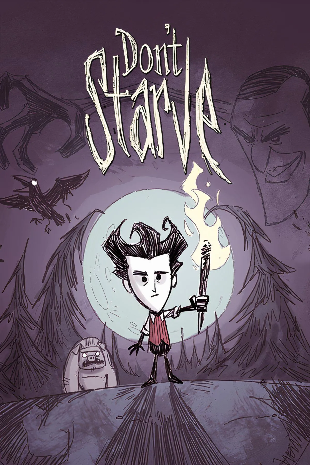 Tổng hợp các yếu tố sinh tồn và thế giới độc đáo trong game Don't Starve, với đồ họa dễ thương nhưng đầy thử thách.