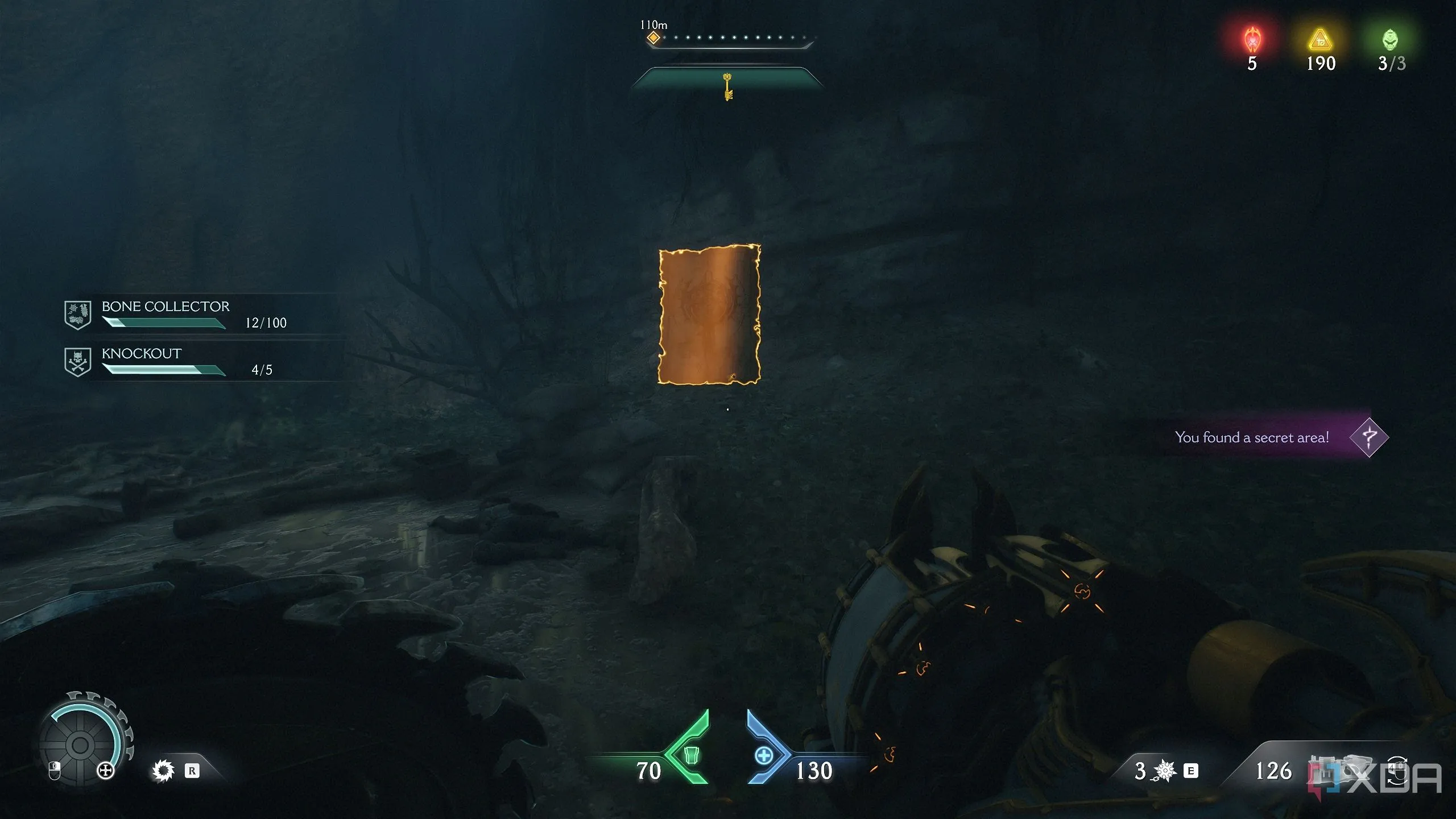 Trang Codex nằm trong Khu vực bí mật 3 của Abyssal Forest, cung cấp thêm kiến thức về lore Doom The Dark Ages.