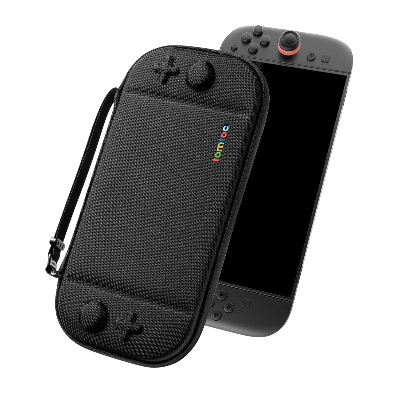 Túi đựng tomtoc Slim Carrying Case màu xám cho Nintendo Switch 2 với thiết kế mỏng nhẹ và bền bỉ