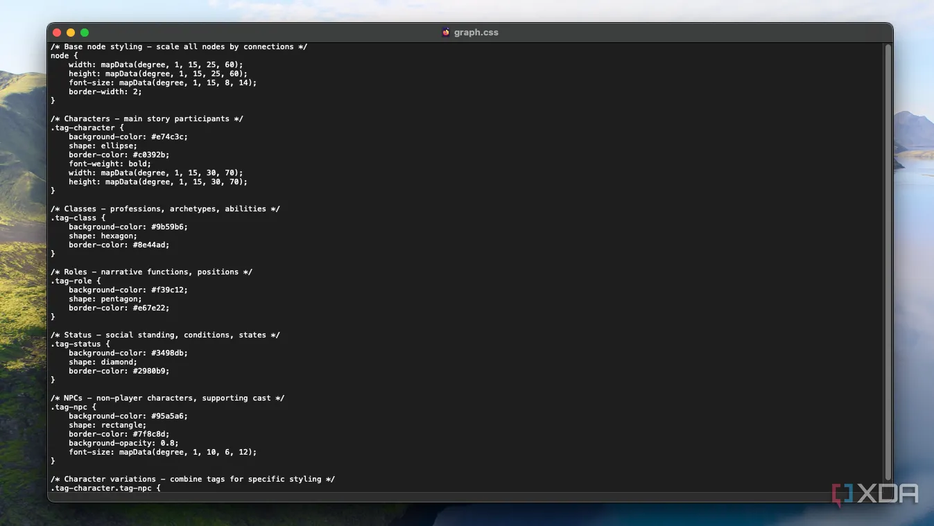 Tùy chỉnh giao diện Juggl Graph View bằng file CSS trên Obsidian