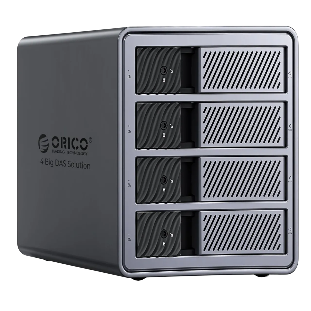 Vỏ bọc ổ cứng ORICO 4 khay RAID đa năng cho giải pháp lưu trữ hiệu quả